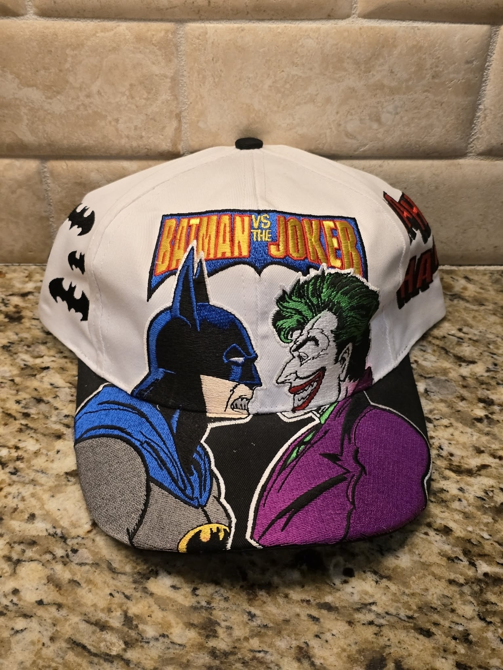 1998 Batman Vs. Joker Showdown @ Charlotte Snapback Hat N.O.S.